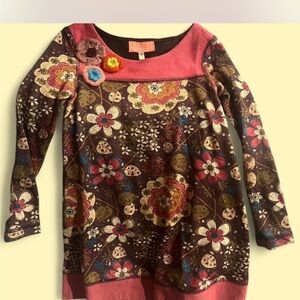 Floral Long Sleeve Dress